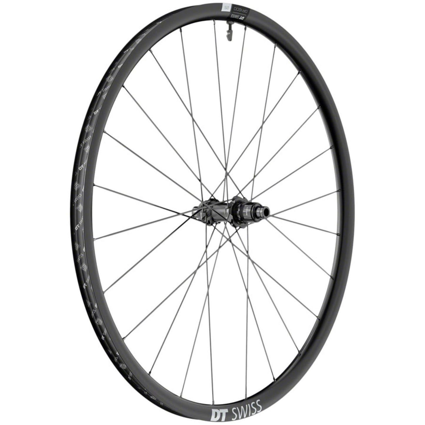 DT Swiss GR 1600 Spline 25 Rear Wheel - 700, 12 x 142mm, Black [MPN: WGR1600NID1SA21282]_1437554
