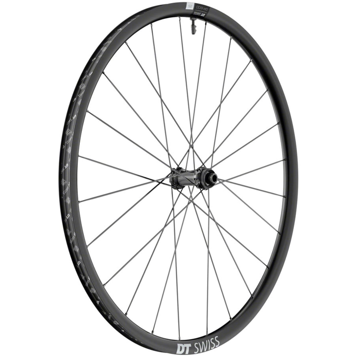 DT Swiss GR 1600 Spline 25 Front Wheel - 700, 12 x100mm, Black [MPN: WGR1600AIDXSA21280]_1437550