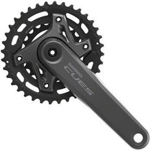 Shimano Crankset - 175mm - 9/10/11-Speed - 110 BCD - Black [MPN: EFCU60002EX62]_1403467