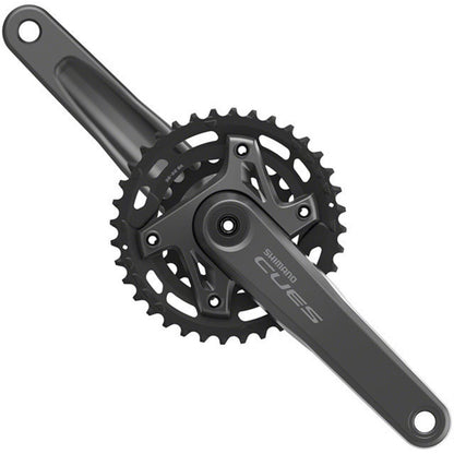 Shimano Crankset - 175mm - 9/10/11-Speed - 110 BCD - Black [MPN: EFCU60002EX62]_1403465