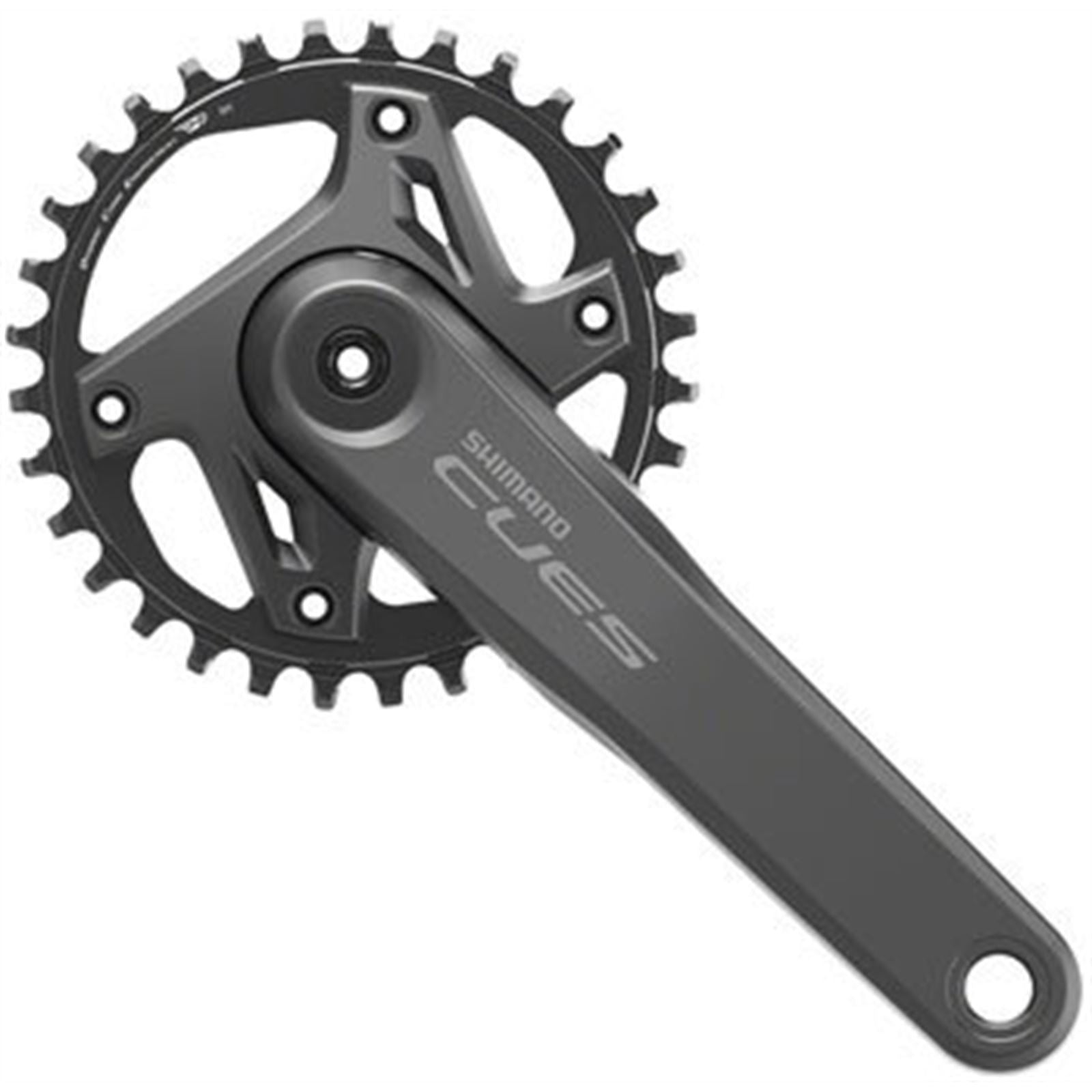 Shimano Crankset - 175mm - 9/10/11-Speed - 96 BCD - Black [MPN: EFCU60001EXA2]_1403457
