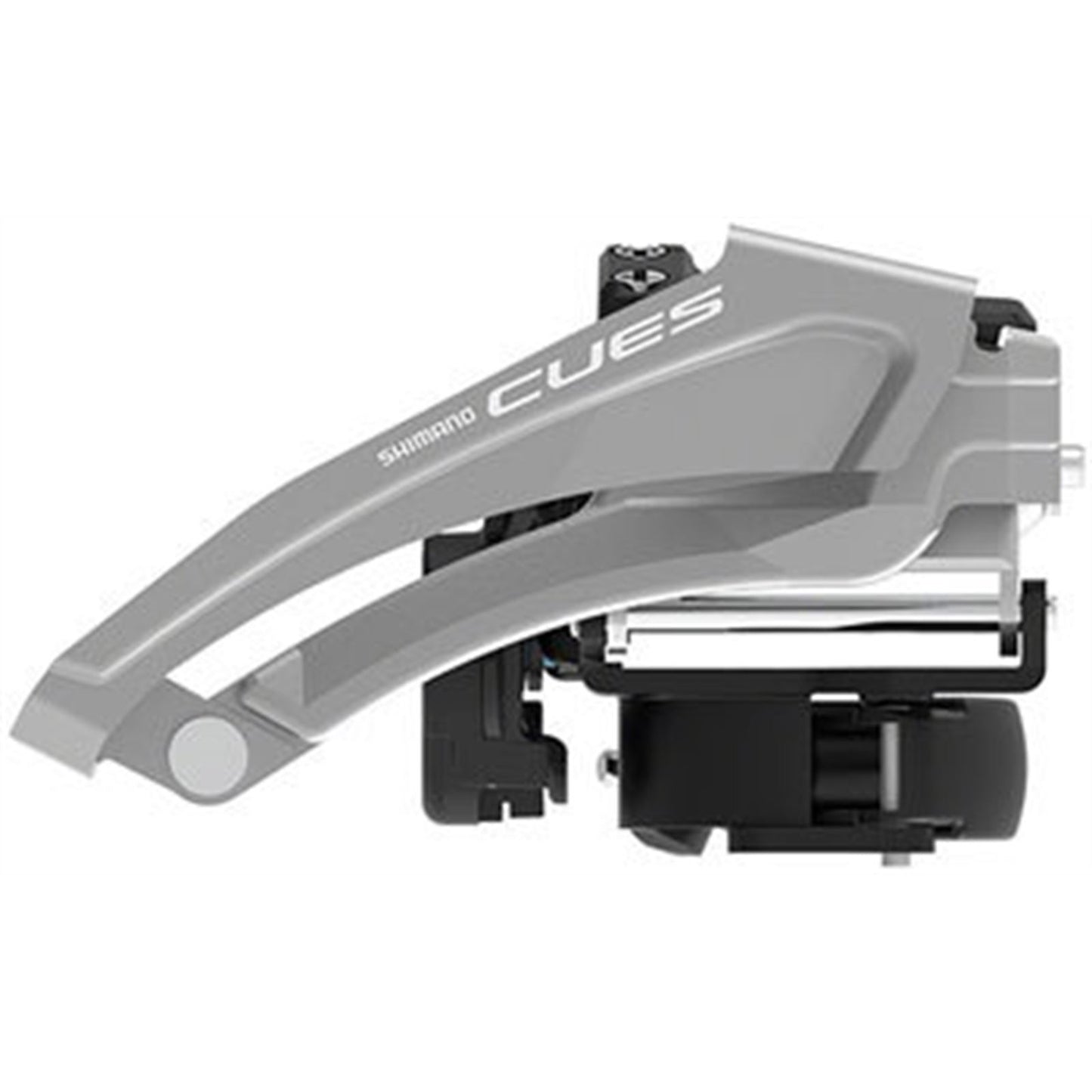 Shimano Front Derailleur - 9-Speed - Double - Top-Swing - Black/Silver [MPN: EFDU4010LX3]_1403588