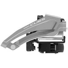 Shimano Front Derailleur - 9-Speed - Double - Top-Swing - Black/Silver [MPN: EFDU4010LX3]_1403588