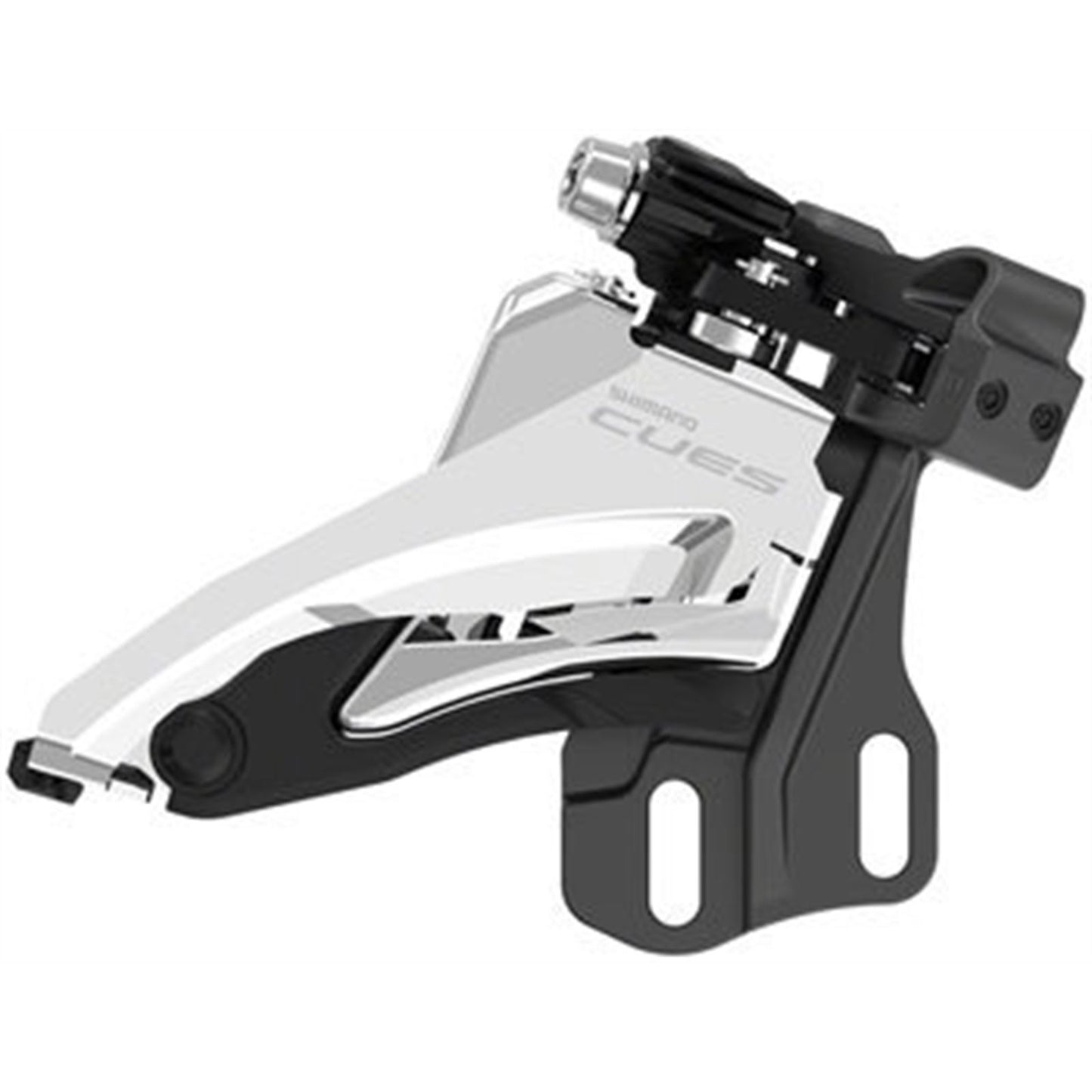 Shimano Front Derailleur - 10/11-Speed - Double - Side Swing - Black/Silver [MPN: EFDU6000E4]_1403590