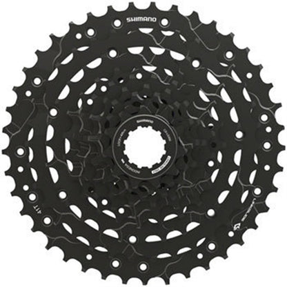 Shimano Cassette - 9-Speed - 11-41t - Linkglide - Black [MPN: ECSLG3009141]_1403611