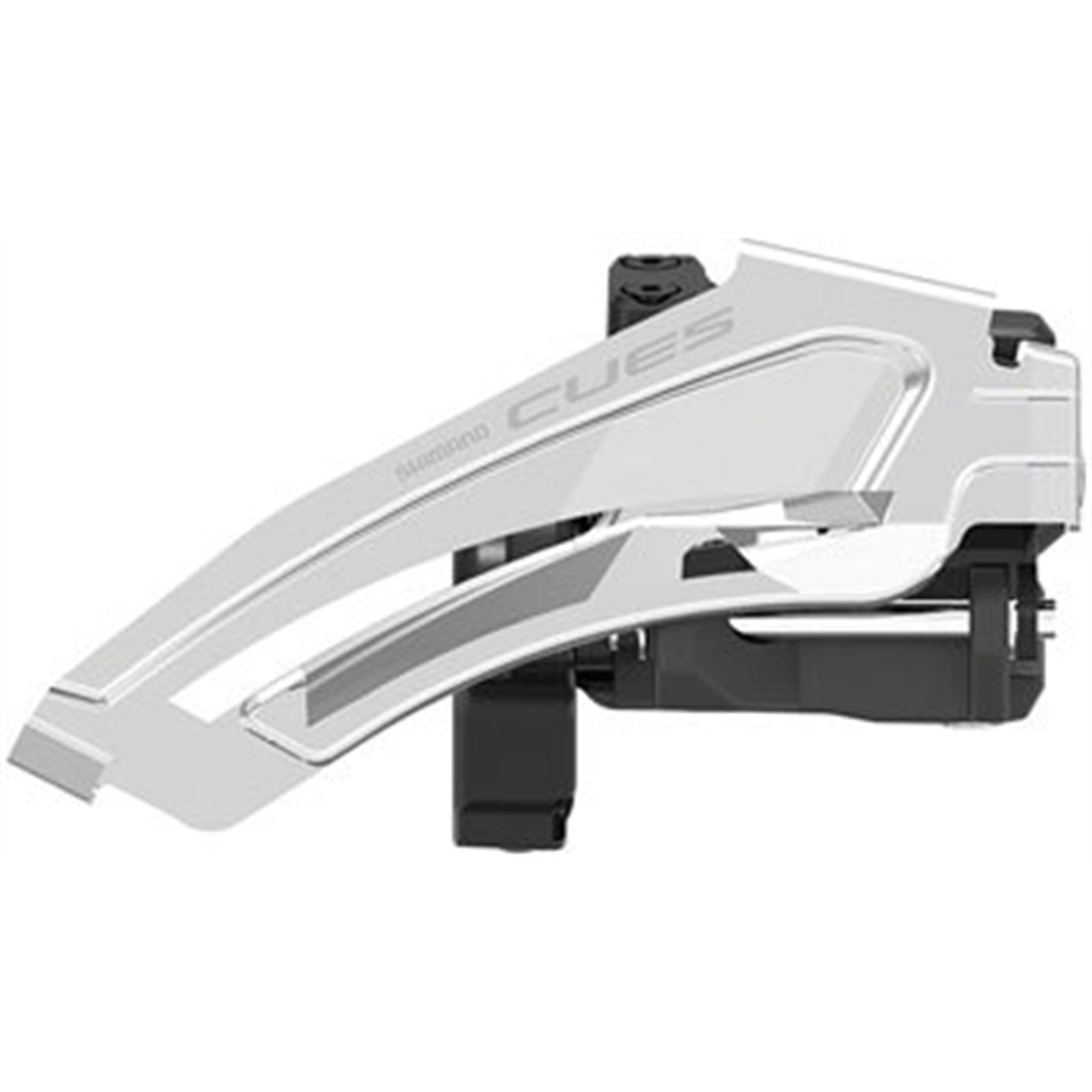Shimano Front Derailleur - 10/11-Speed - Double - Top-Swing - Black/Silver [MPN: EFDU6010LX3]_1403576