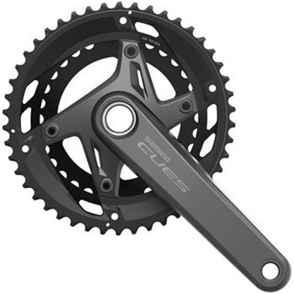 Shimano Crankset - 175mm - 11-Speed - 110 BCD - Black - CUES FC-U6010-2 [MPN: EFCU60102EX62X]_1403462