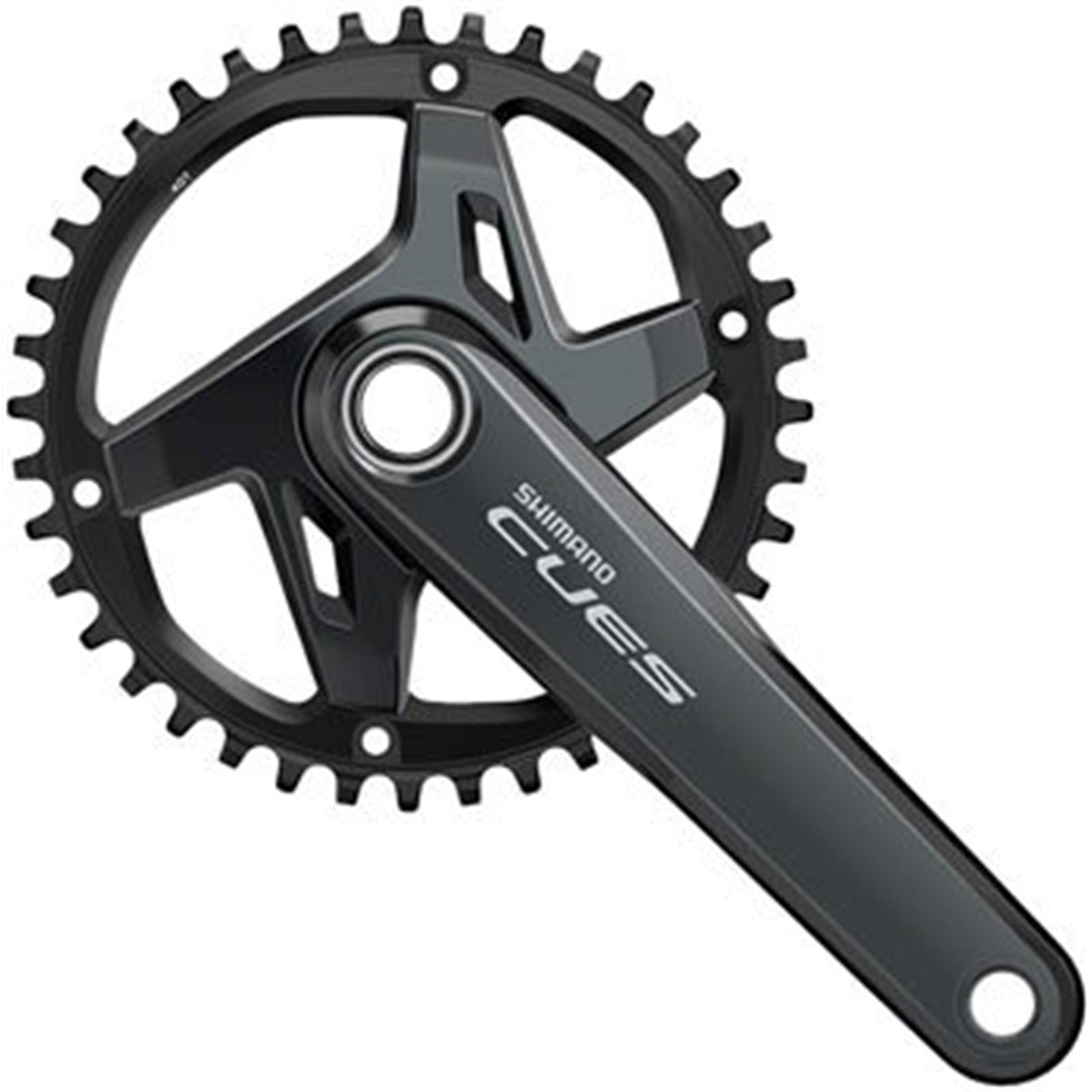Shimano Crankset - 170mm - 9/10/11-Speed - 40t - Black - CUES FC-U8000-1 [MPN: EFCU80001CXB0X]_1403460
