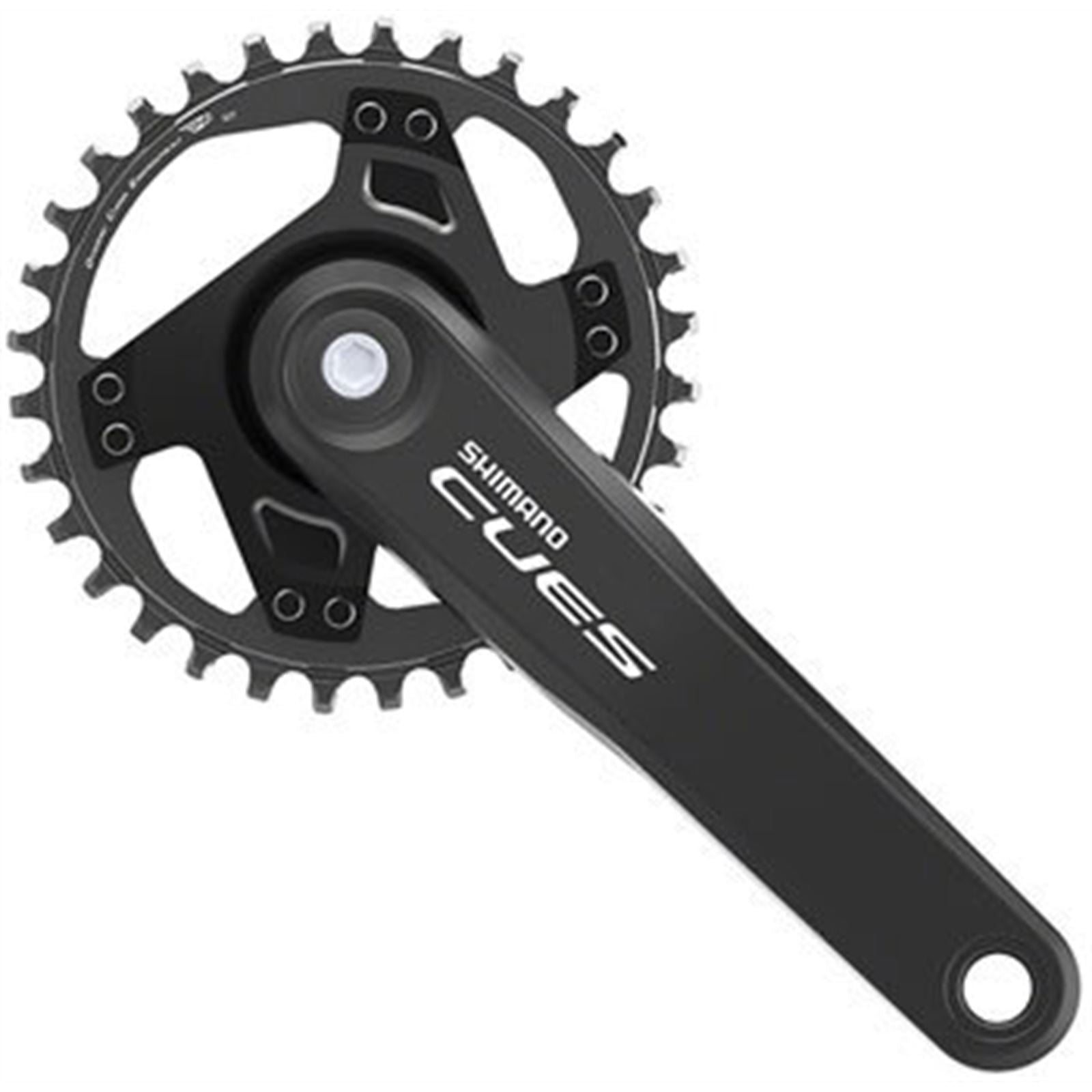 Shimano Crankset - 170mm - 9/10/11-Speed - Riveted - Black [MPN: EFCU40001CA2]_1403434