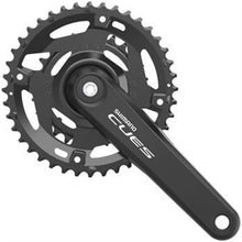 Shimano Crankset - 175mm - 9/10-Speed - Riveted - Black - CUES FC-4010-2  [MPN: EFCU40102EX60X]_1403440