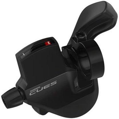 Shimano Shifter - Left - 2-Speed - Rapidfire Plus Mono - CUES SL-U6000-L  [MPN: ESLU6000LBP]_1405940
