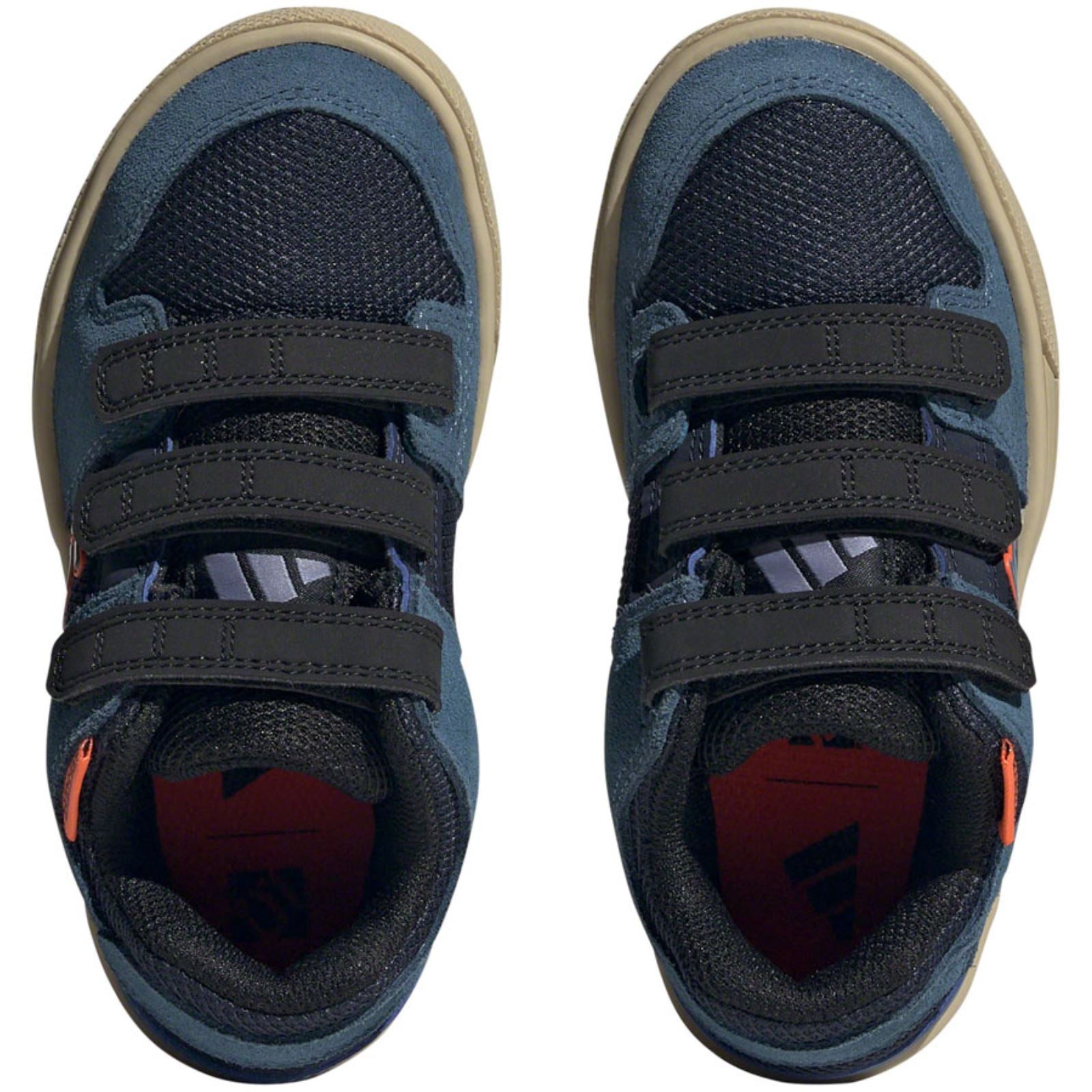 Five Ten Freerider Kid's VCS Flat Shoes -  Ink/Wonder Steel/Orange - Size 4K [MPN: IF7421-4]_1428866