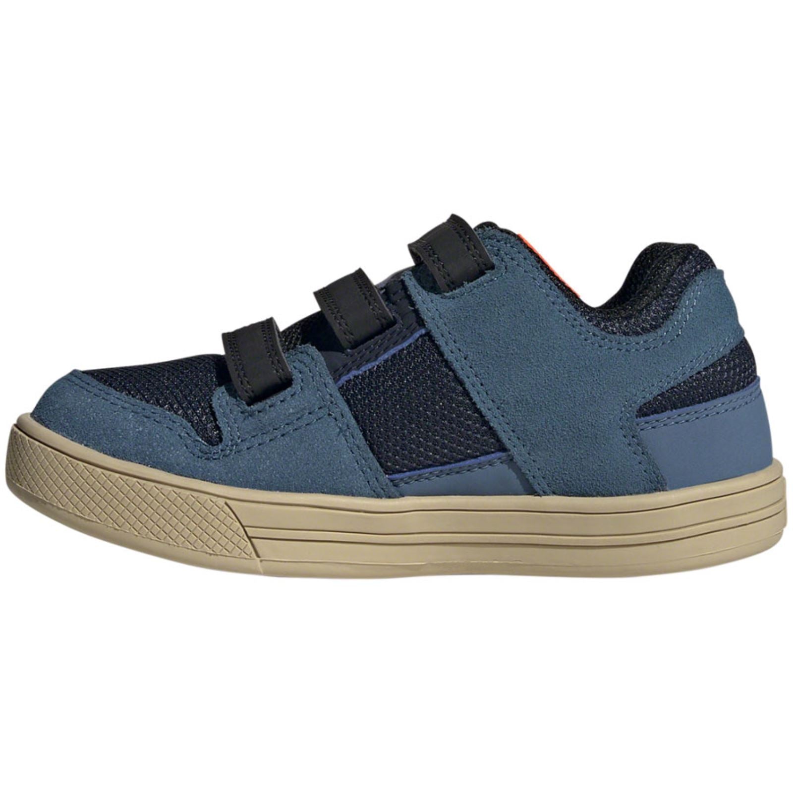 Five Ten Freerider Kid's VCS Flat Shoes -  Ink/Wonder Steel/Orange - Size 4K [MPN: IF7421-4]_1428868