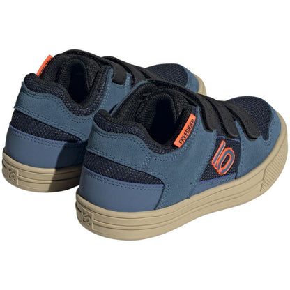 Five Ten Freerider Kid's VCS Flat Youth Shoes - Ink/Steel/Orange_1428763