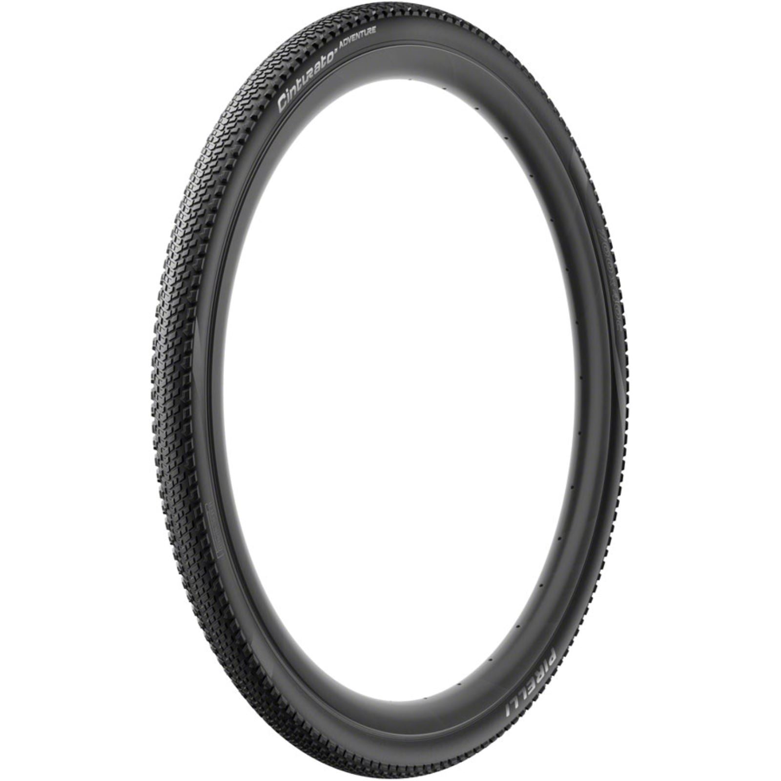 Pirelli - Bicycle Cinturato Adventure Tire - 700 x 50, Tubeless, Folding, Black [MPN: 4329700]_1436333