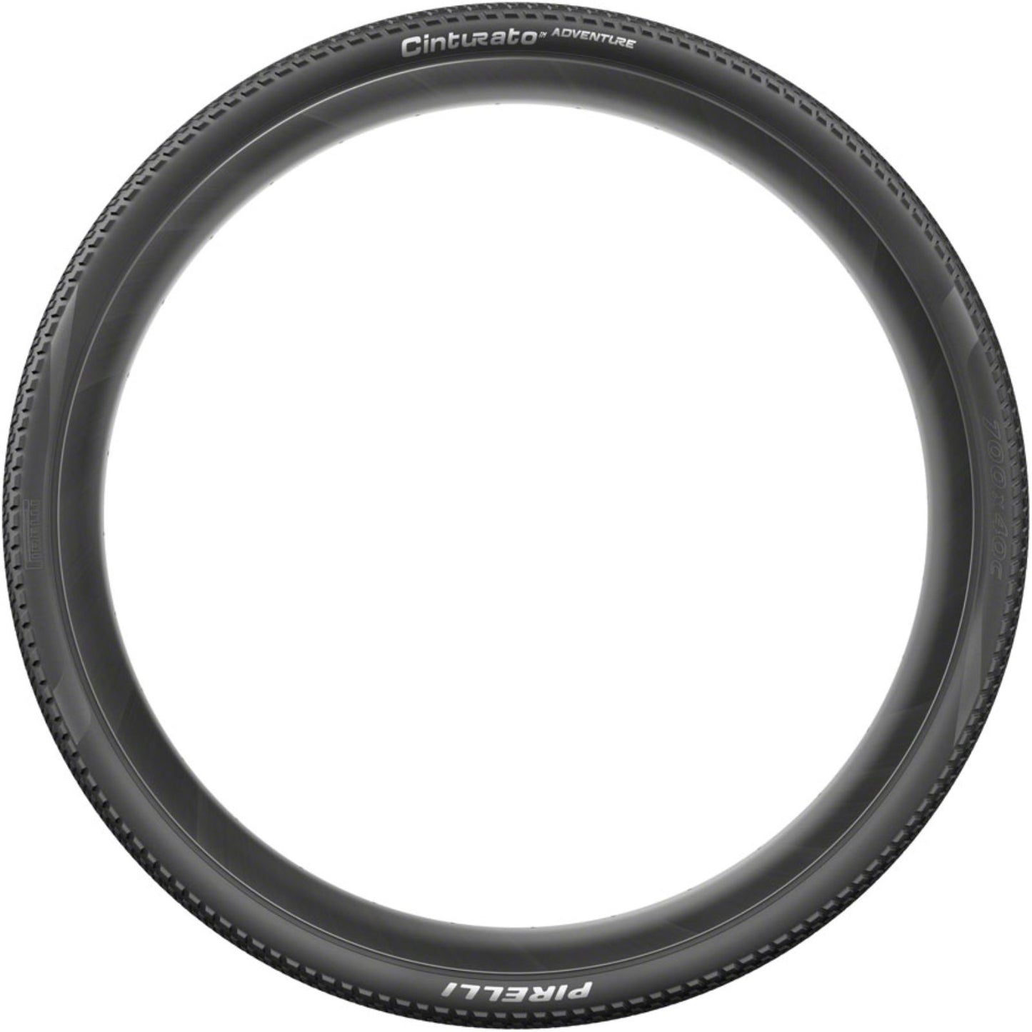 Pirelli - Bicycle Cinturato Adventure Tire - 700 x 50, Tubeless, Folding, Black [MPN: 4329700]_1436334