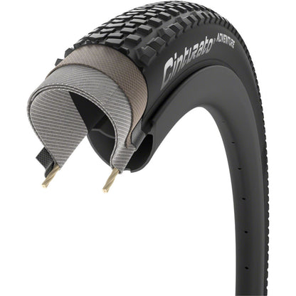 Pirelli - Bicycle Cinturato Adventure Tire - 700 x 50, Tubeless, Folding, Black [MPN: 4329700]_1436335
