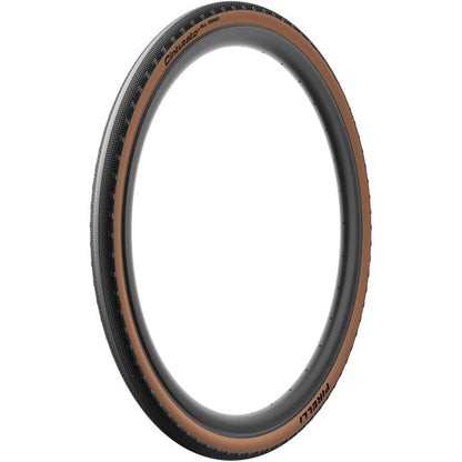 Pirelli - Bicycle All Road Tire - 700 x 50, Tubeless, Folding, Classic Tan [MPN: 4329800]_1436392