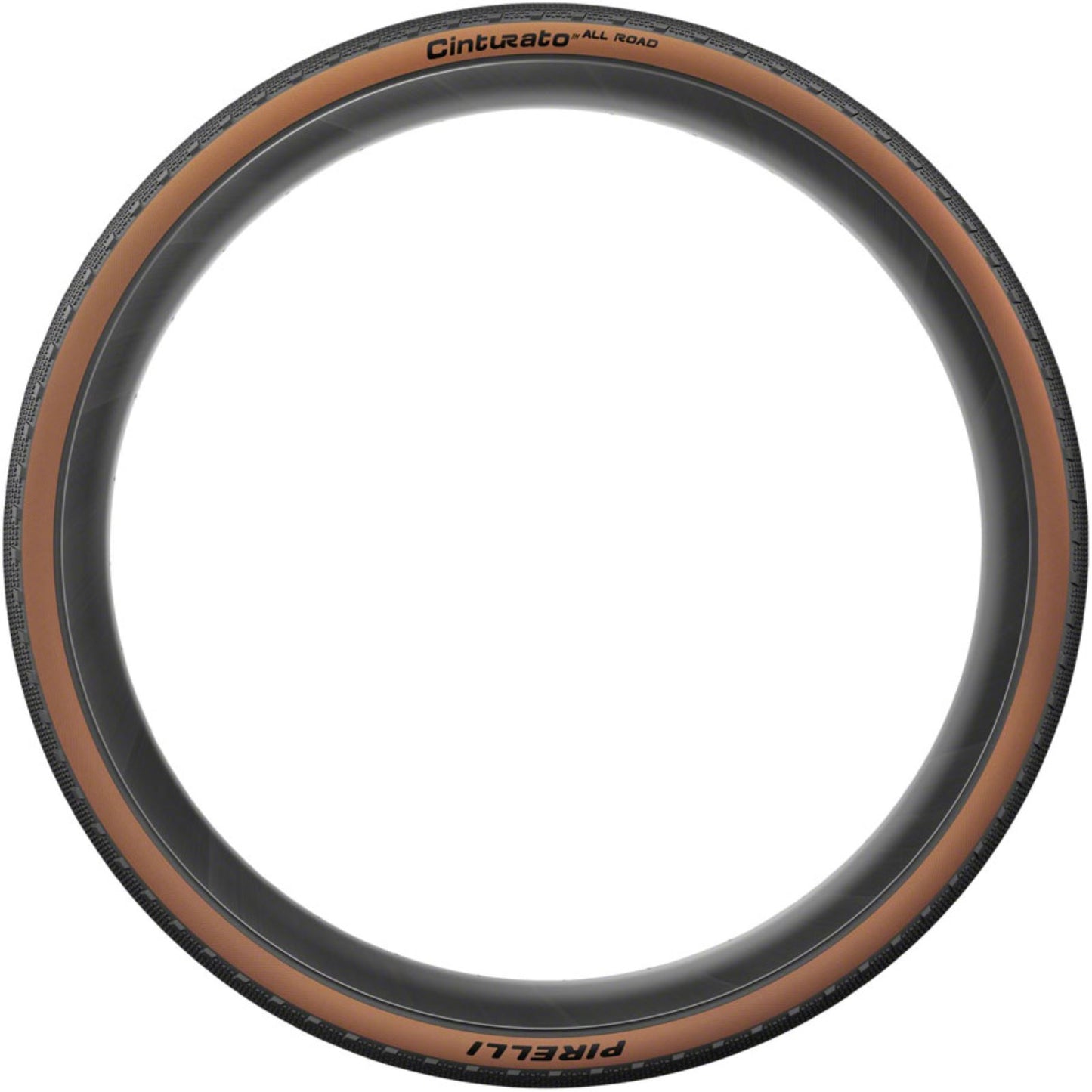 Pirelli - Bicycle All Road Tire - 700 x 50, Tubeless, Folding, Classic Tan [MPN: 4329800]_1436393
