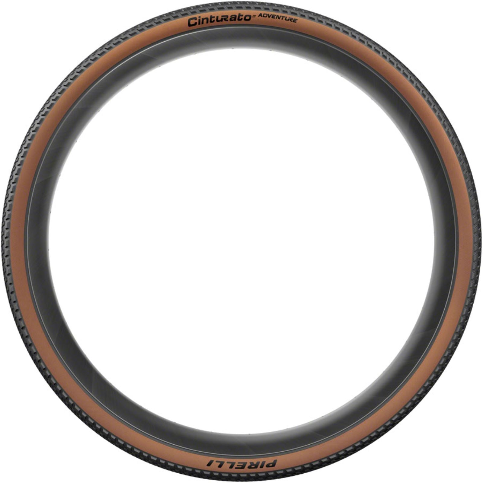 Pirelli - Bicycle Cinturato Adventure Tire - 700 x 50, Tubeless, Folding, Classic Tan [MPN: 4329600]_1436265