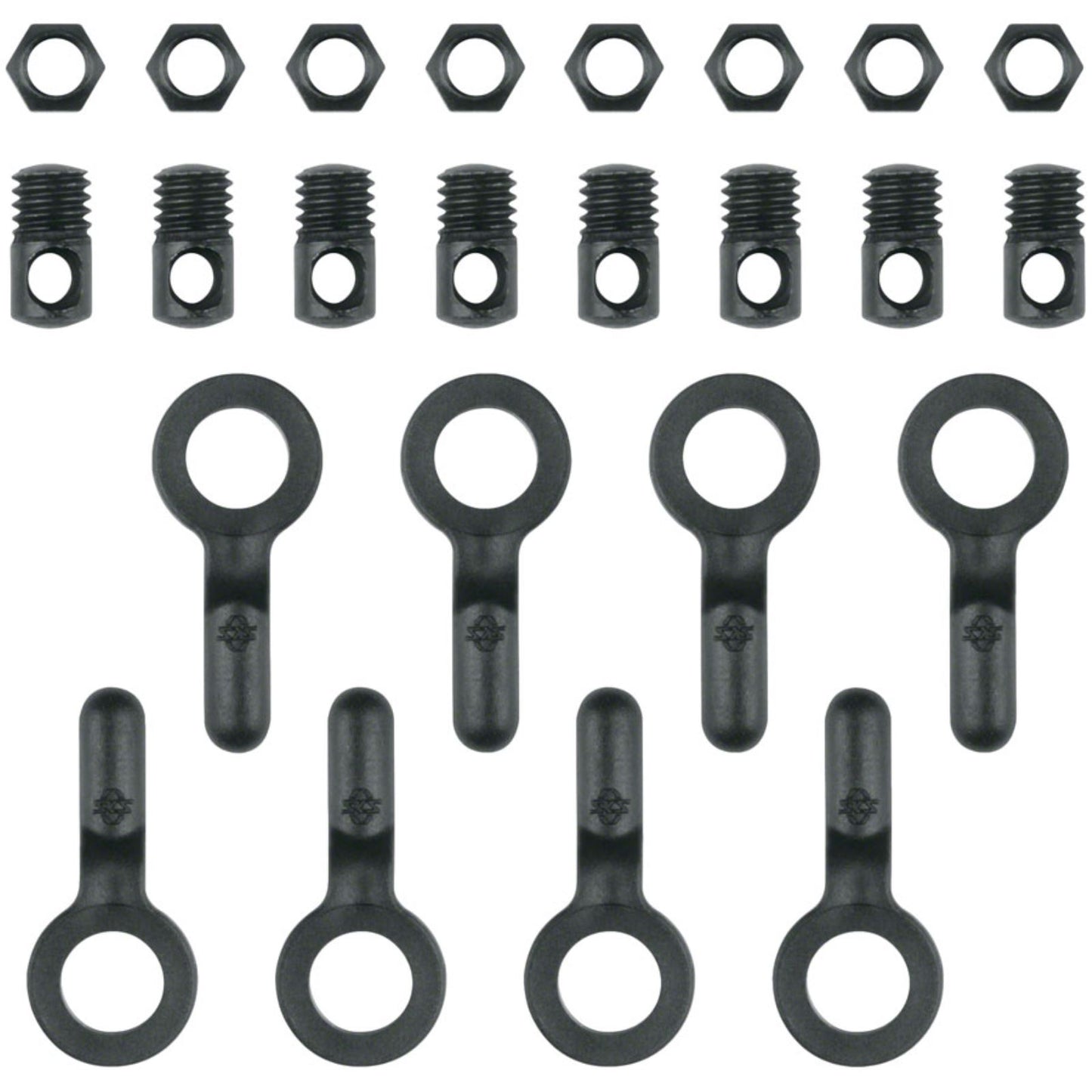 SKS Germany Bluemels Fender Stay Eyebolt and Nut Set - Black [MPN: 11890]_1417341