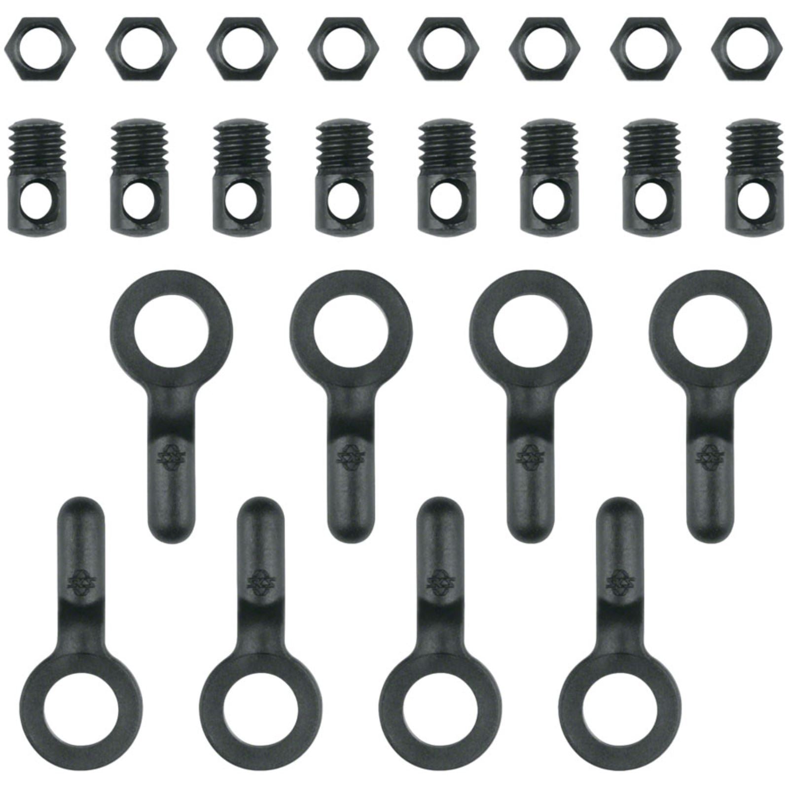 SKS Germany Bluemels Fender Stay Eyebolt and Nut Set - Black [MPN: 11890]_1417341