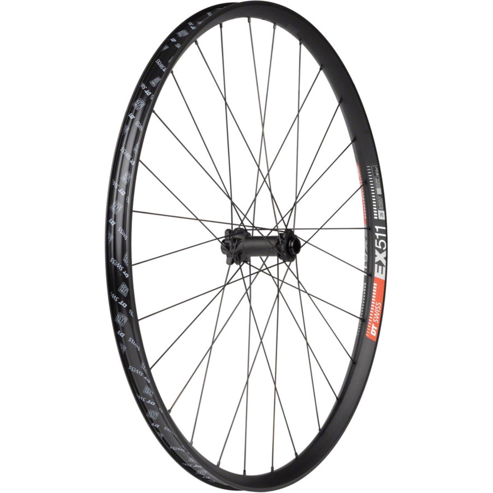 DT Swiss EX 511 Front Wheel - 29", 15 x 110mm, 6-Bolt, Black [MPN: WEX0511BFIXSO18518]_1437510