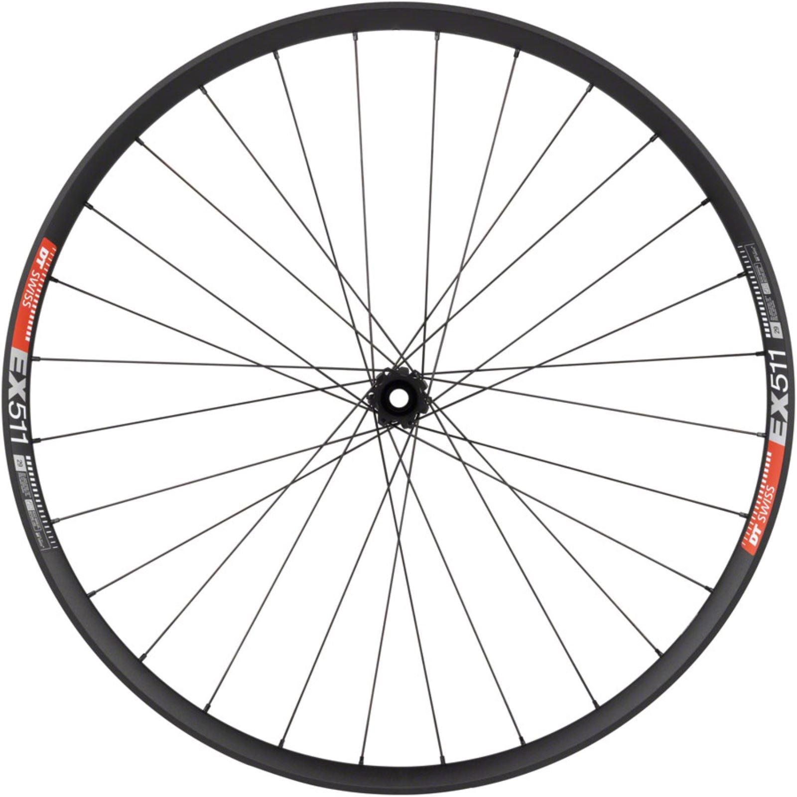 DT Swiss EX 511 Front Wheel - 29", 15 x 110mm, 6-Bolt, Black [MPN: WEX0511BFIXSO18518]_1437512