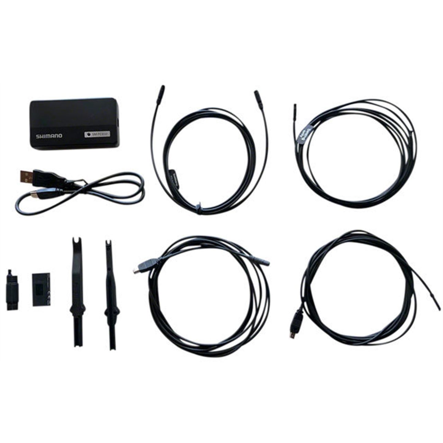 Shimano Linkage Device and Cables - Steps Di2 Etube - Steps SM-PCE02 PC  [MPN: IETUBEKIT4EB]_1403534