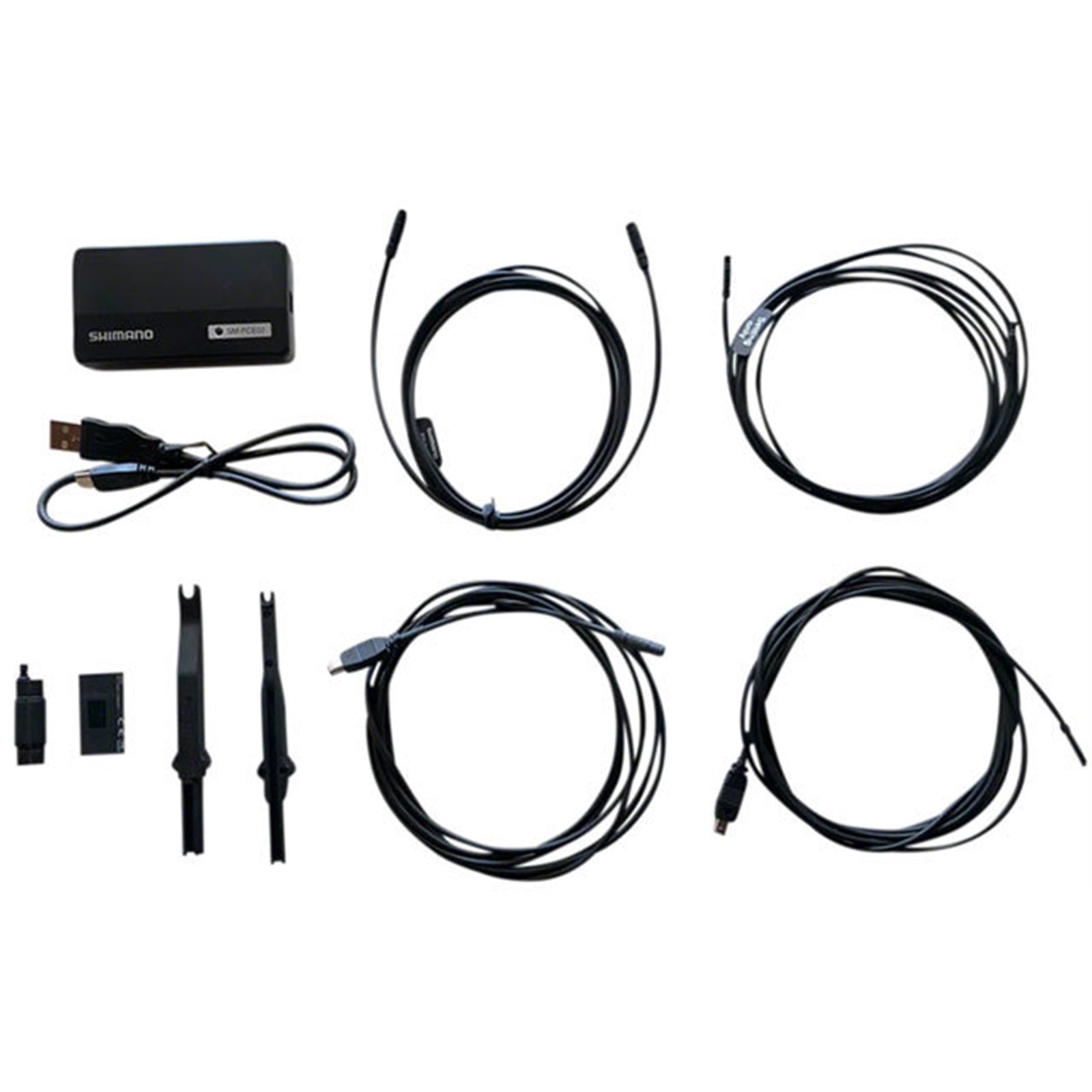 Shimano Linkage Device and Cables - Steps Di2 Etube - Steps SM-PCE02 PC  [MPN: IETUBEKIT4EB]_1403534
