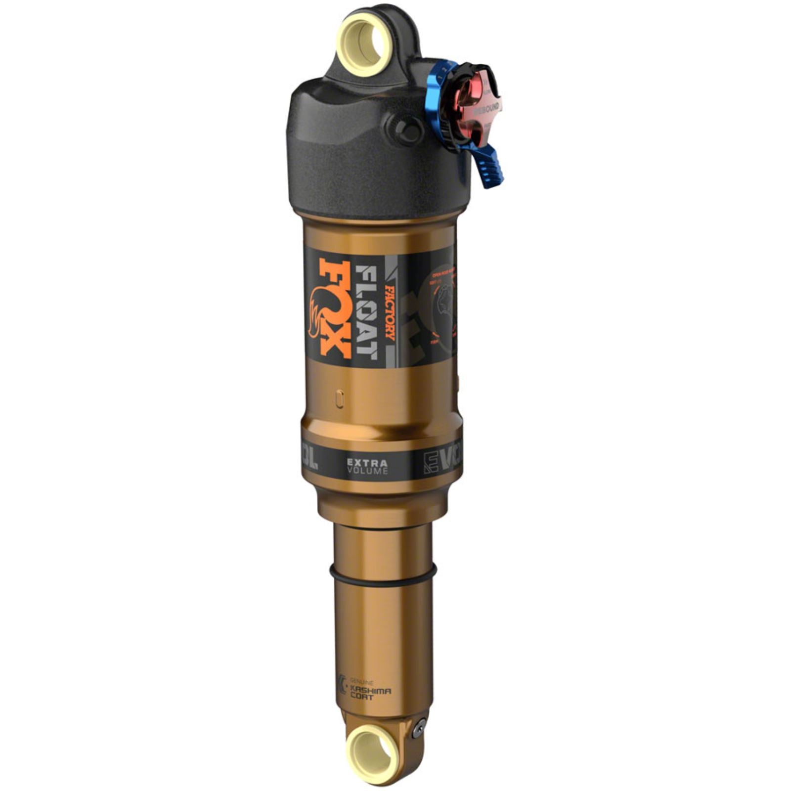 Fox Factory Float Factory Rear Shock - Metric - 210 x 55 mm - Black/Kashima [MPN: 972-01-527]_1422740