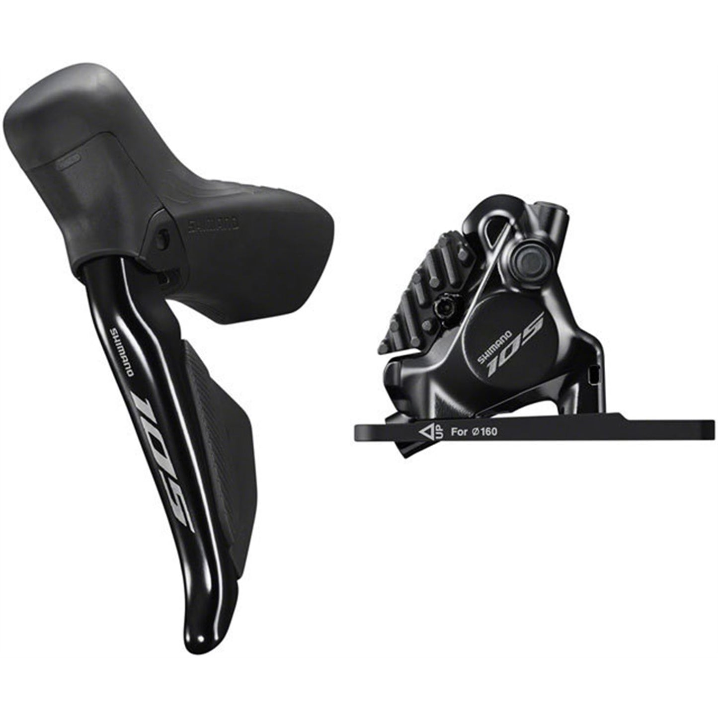 Shimano Shift/Brake Lever - Front - 2x - Black - 105 ST-R7170-LE - Di2  [MPN: IR7170DLF6SC100E]_1405936