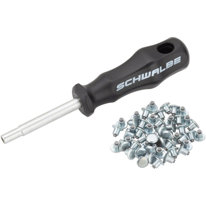 Schwalbe Tire Stud Tool Kit - 50 Steel Studs 5512.01_1435501
