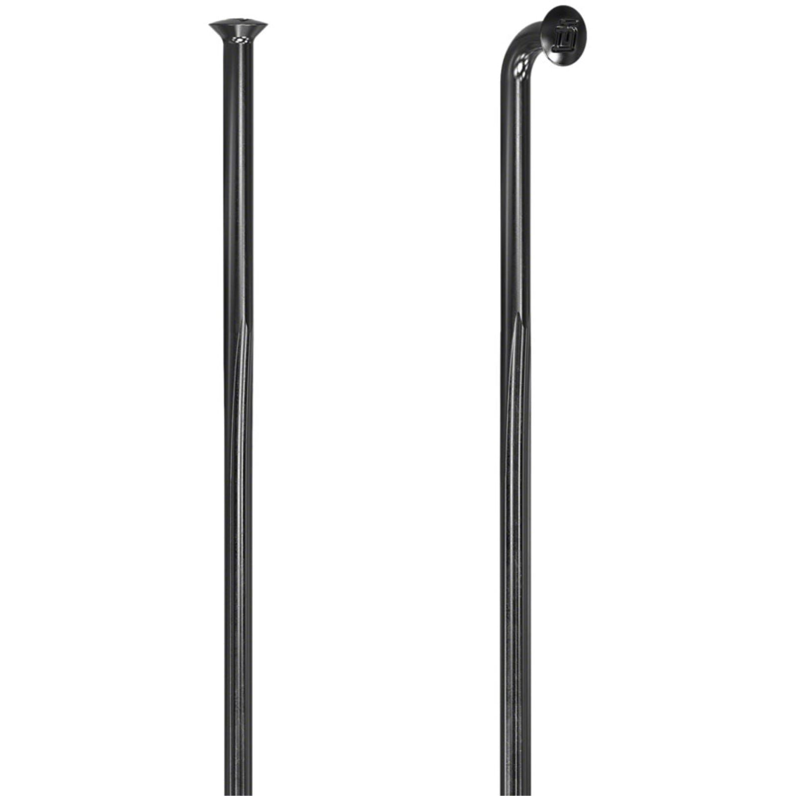 DT Swiss Revolite Spokes - 2.0/1.3/2.3, 286mm, J-bend, Black, Box of 20 [MPN: SRV020286S0020]_1433744