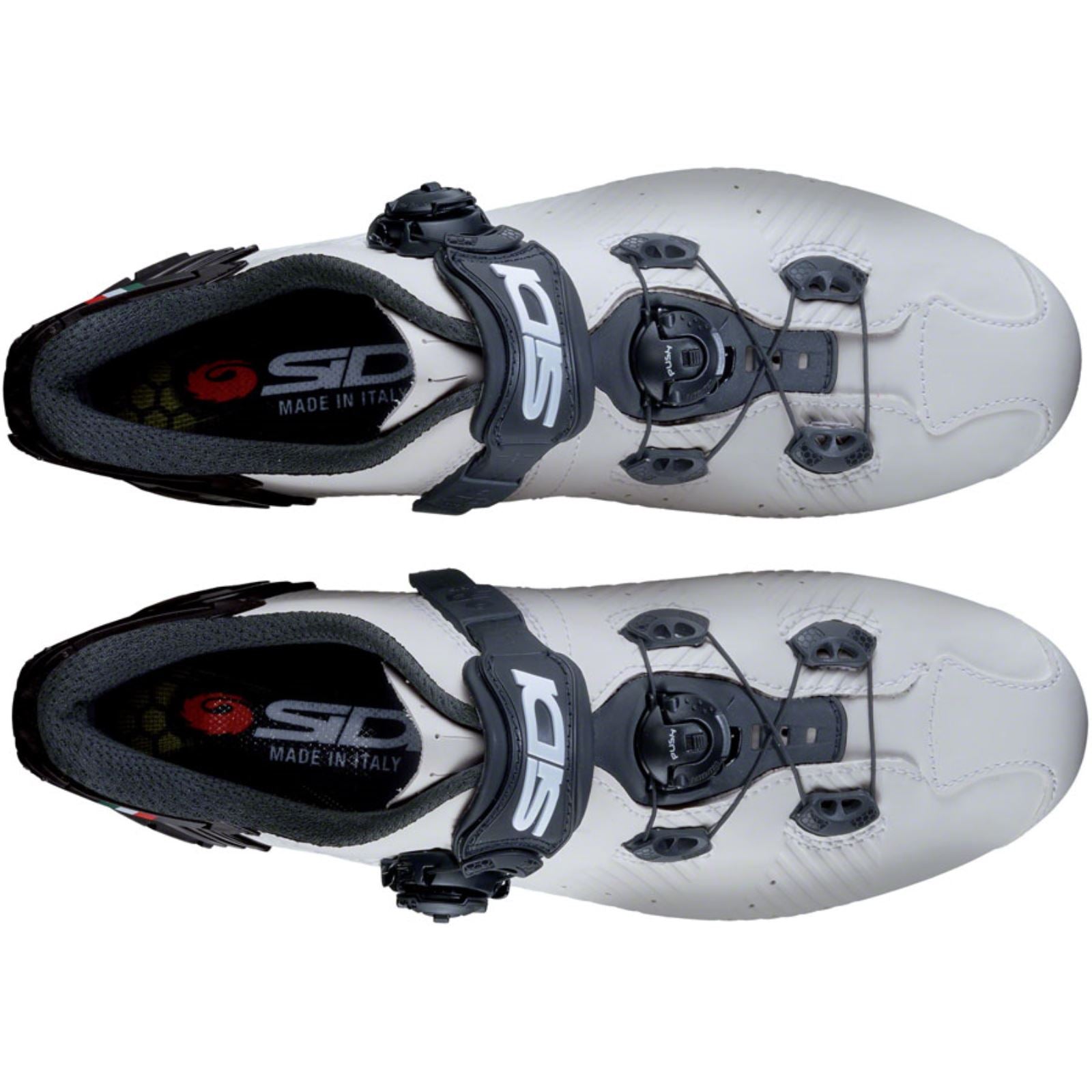 Sidi - Bicycle Sidi Wire 2S Road Men's Shoes - White/Black - Size 48 [MPN: 000MCWIRE2S-BINE-480]_1429263