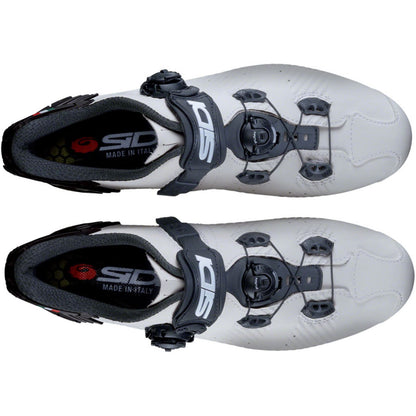 Sidi - Bicycle Sidi Wire 2S Road Men's Shoes - White/Black - Size 48 [MPN: 000MCWIRE2S-BINE-480]_1429263