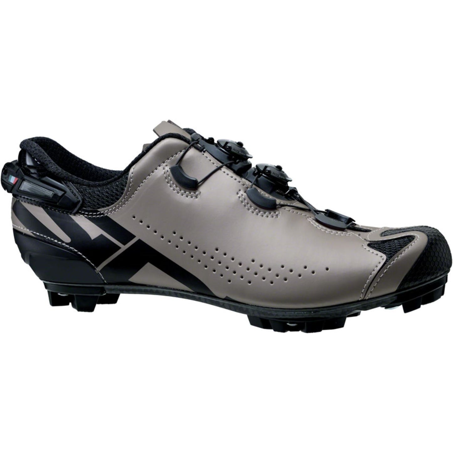 Sidi - Bicycle Tiger 2S Mountain Clipless Men's Shoes-Ti. Blk - Size 42 [MPN: 000MCTIGER2S-TITANE-425]_1430423