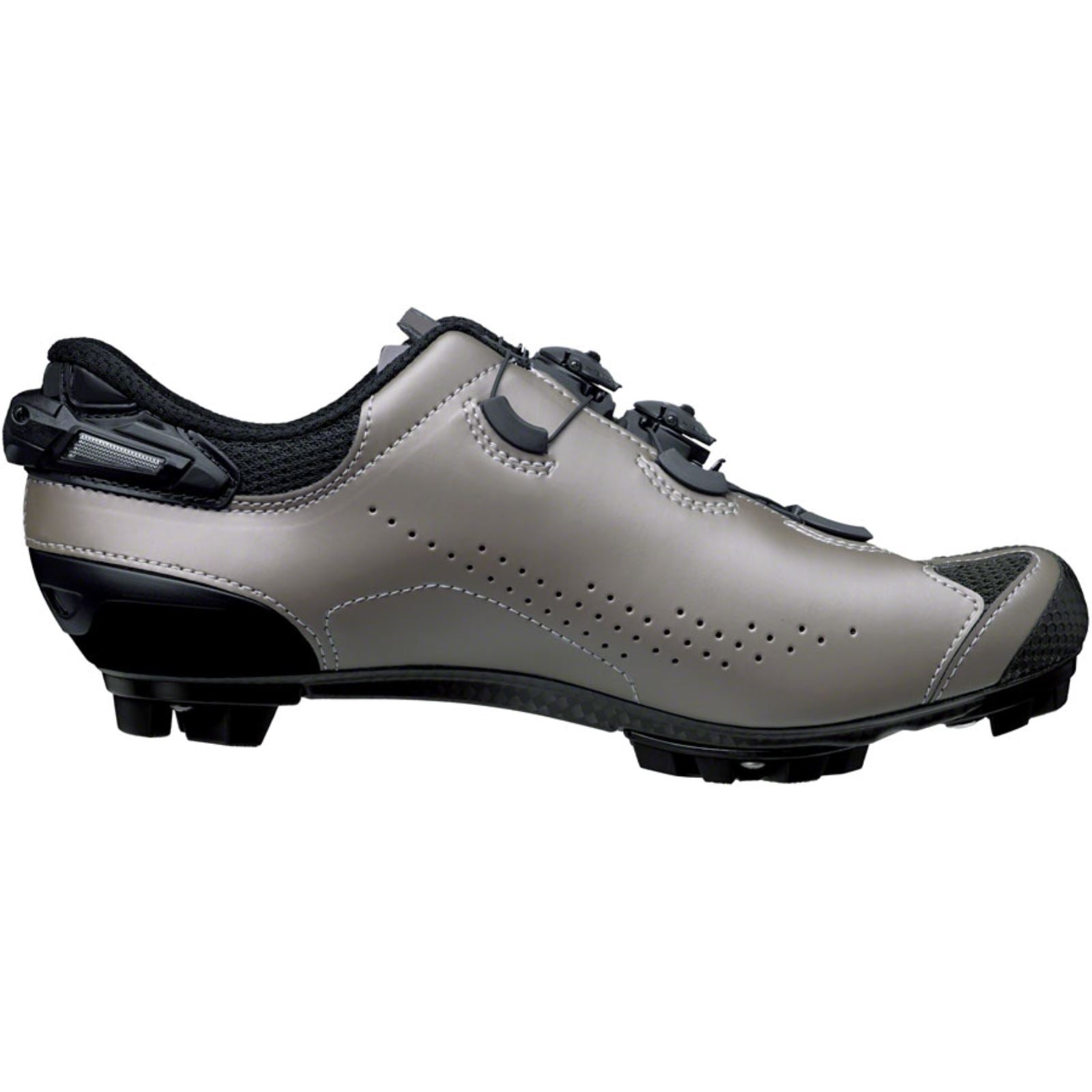 Sidi - Bicycle Tiger 2S Mountain Clipless Men's Shoes-Ti. Blk - Size 42 [MPN: 000MCTIGER2S-TITANE-425]_1430424