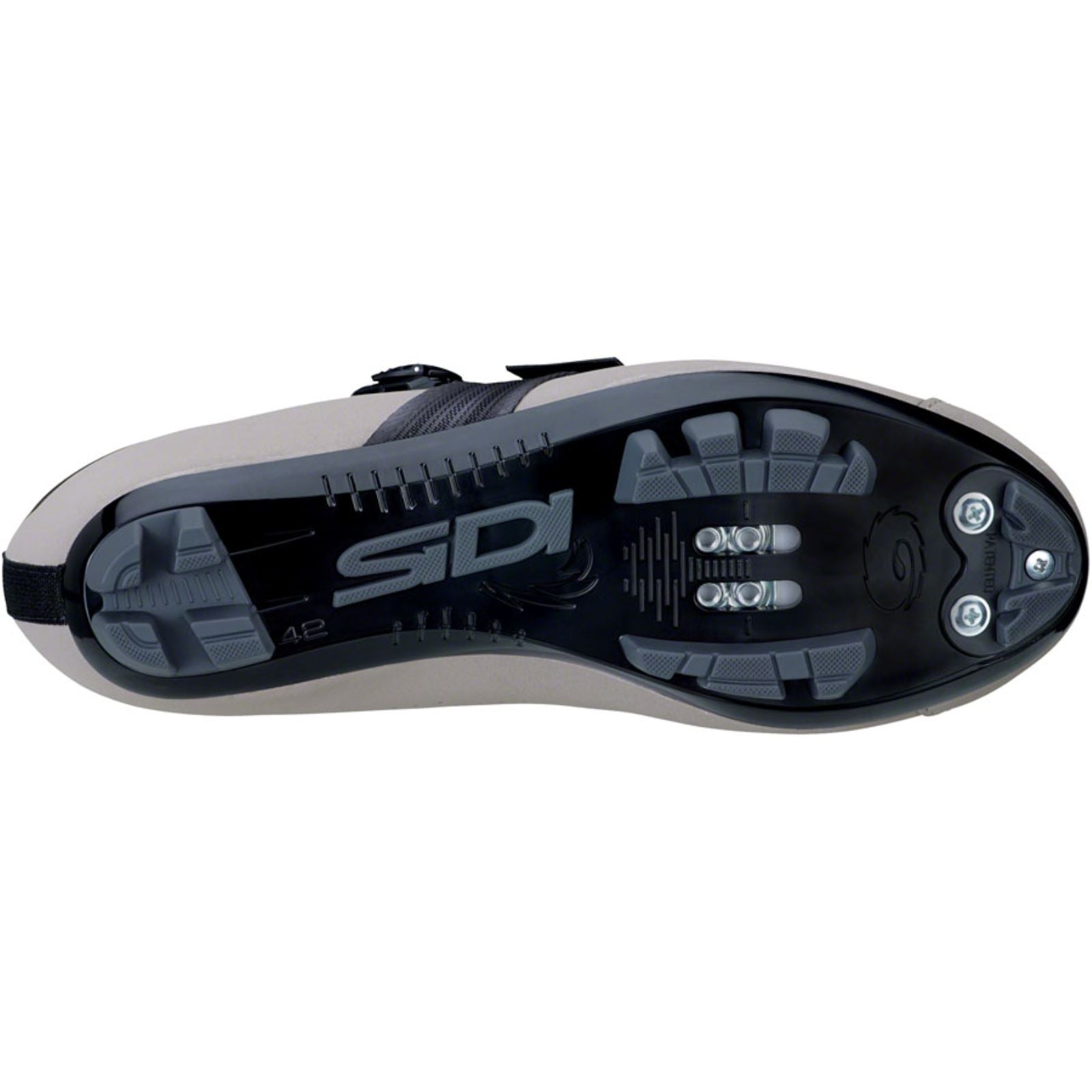 Sidi - Bicycle Mountain Clipless Men's Shoes - Greige/Black - Size 46 [MPN: 000MCAERTIS-GREINE-460]_1431023