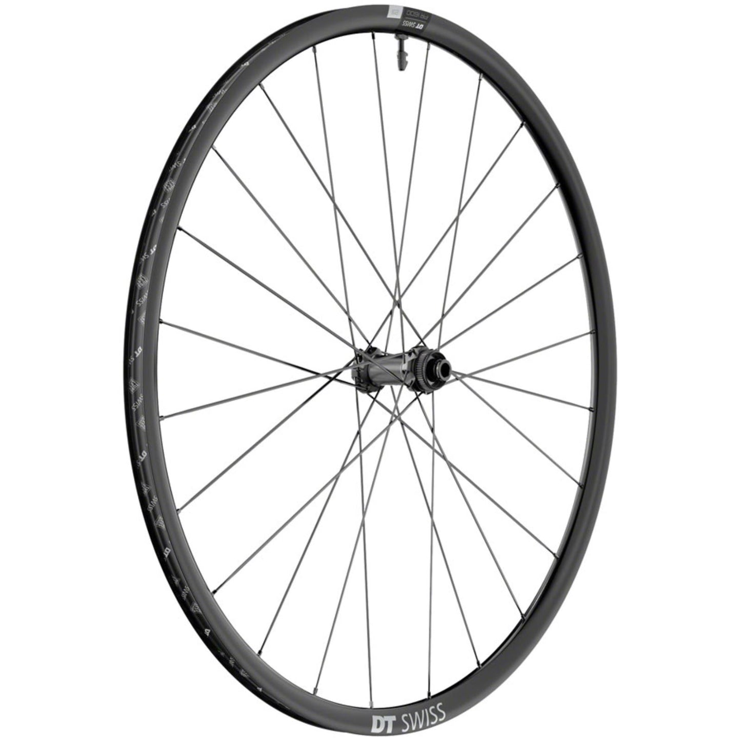 DT Swiss PR 1600 Spline 23 Front Wheel - 700, 12 x 100mm, Black [MPN: WPR1600AIDXSA21338]_1437635