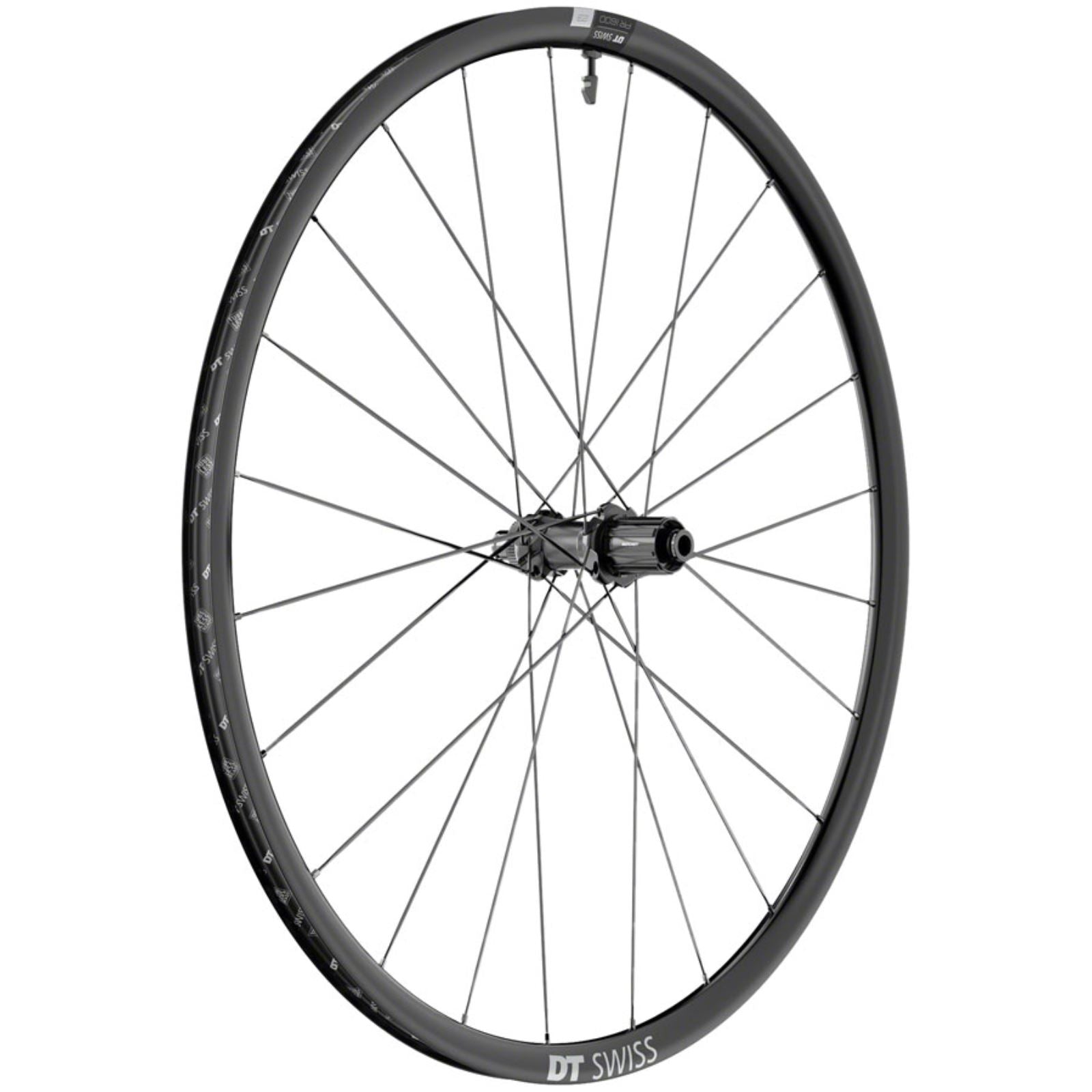 DT Swiss PR 1600 Spline 23 Rear Wheel - 700, 12 x 142mm, Black [MPN: WPR1600NIDISA21339]_1437636
