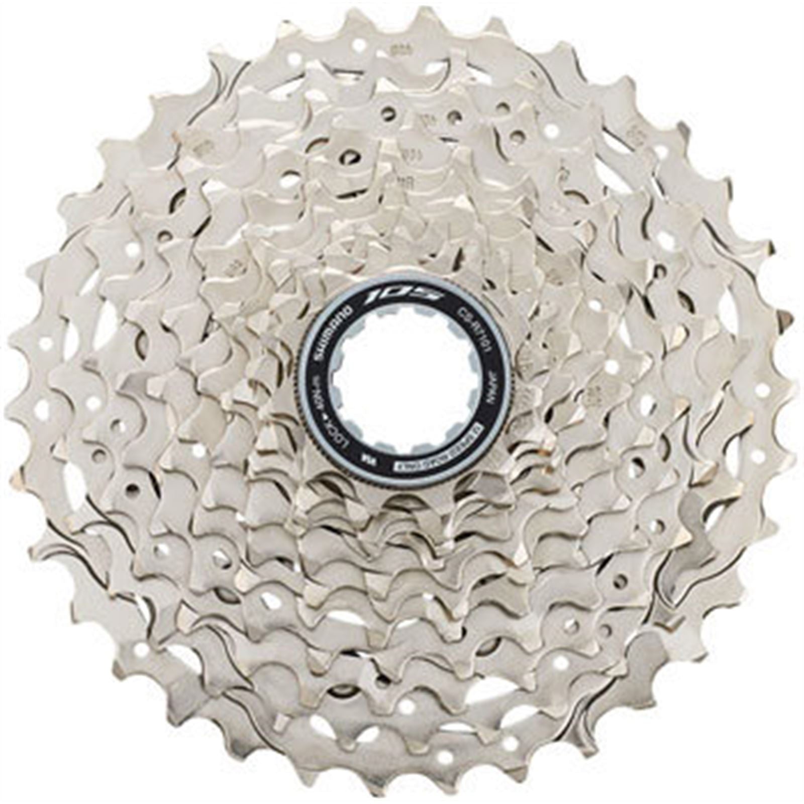 Shimano Cassette - 12-Speed - 11-34t - HG L2 - Silver - 105 CS-R7101-12 [MPN: ICSR710112134]_1403617