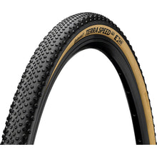 Continental Tire - Bicycle Terra Speed Tire - 700 x 35 - Tubeless - Folding - Black/Cream [MPN: 01017000000]_1410079