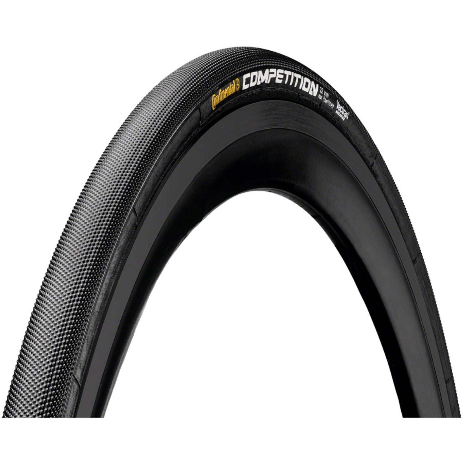 Continental Tire - Bicycle Competition Tire - 700b x 25 / 28 x 25 - Tubular - Folding - Black [MPN: 01961890000]_1410091