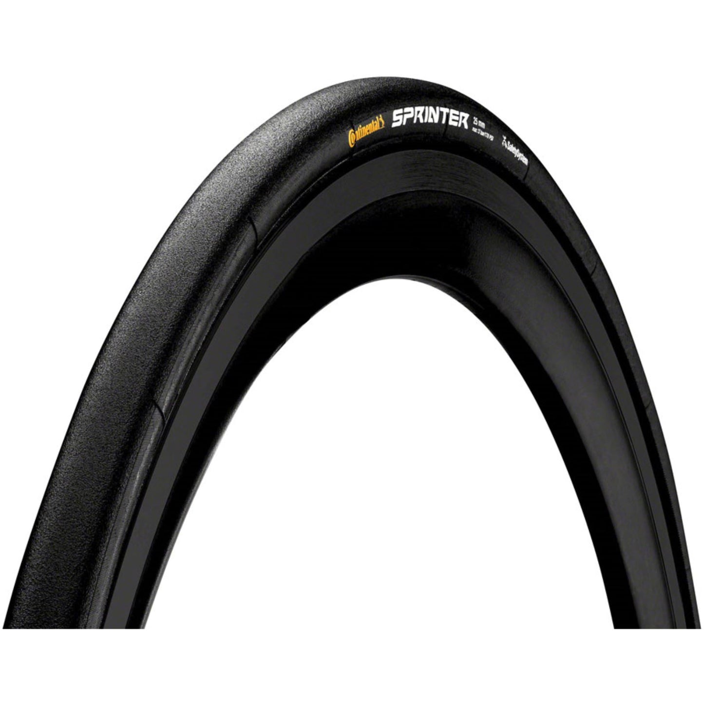 Continental Tire - Bicycle Sprinter Tire - 28" x 22 - Tubular - Folding - Black - BlackChili [MPN: 01961350000]_1410096