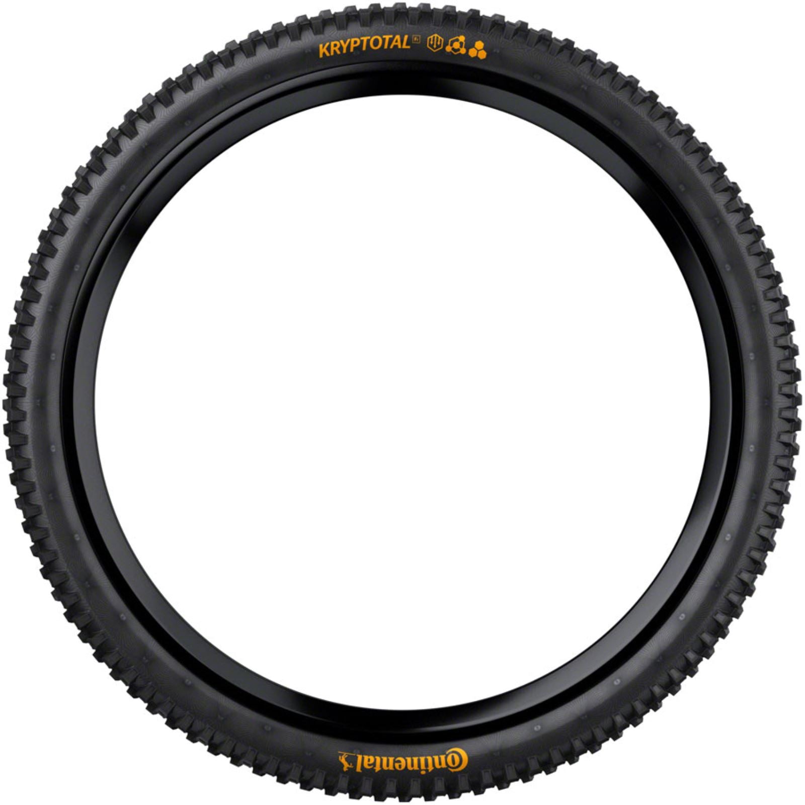 Continental Tire - Bicycle Kryptotal Front Tire - 27.5 x 2.40 - Tubeless - Folding - Black [MPN: 01506940000]_1410162