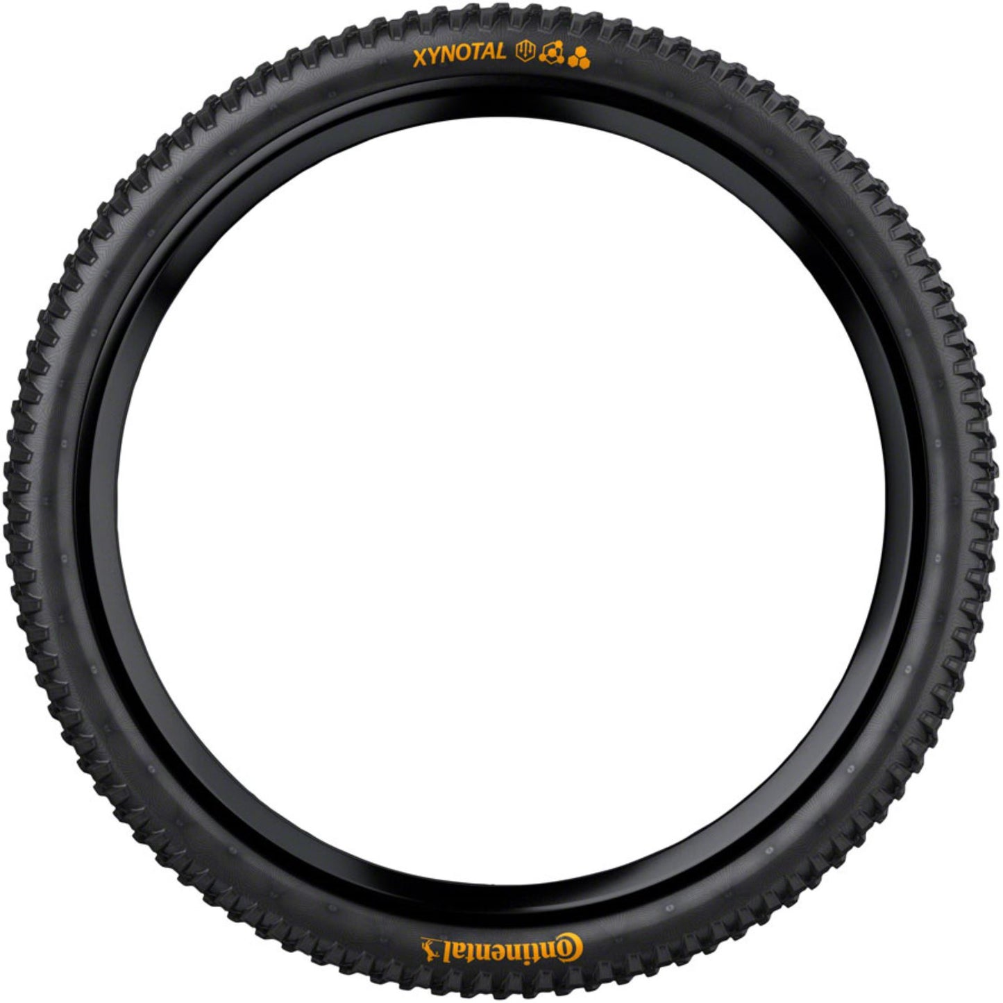 Continental Tire - Bicycle Xynotal Tire - 27.5 x 2.40 - Tubeless - Folding - Black [MPN: 01019950000]_1410146