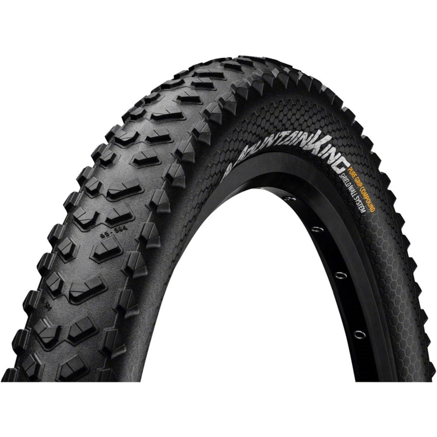 Continental Tire - Bicycle Mountain King Tire - 27.5 x 2.60 - Tubeless - Folding - Black [MPN: 01503350000]_1410193