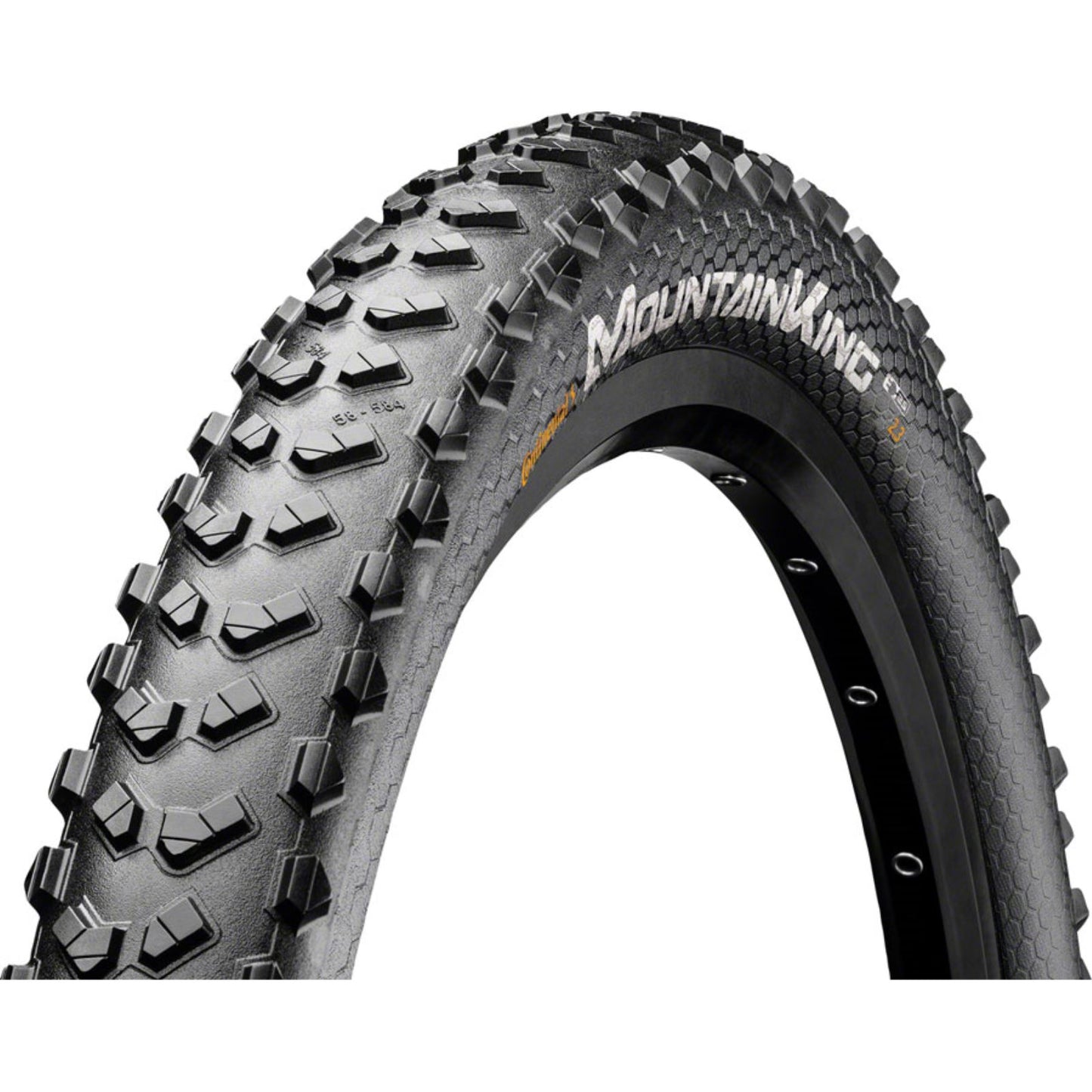 Continental Tire - Bicycle Mountain King Tire - 27.5 x 2.30, Clincher, Wire, Black, E25 [MPN: 01504250000]_1410324