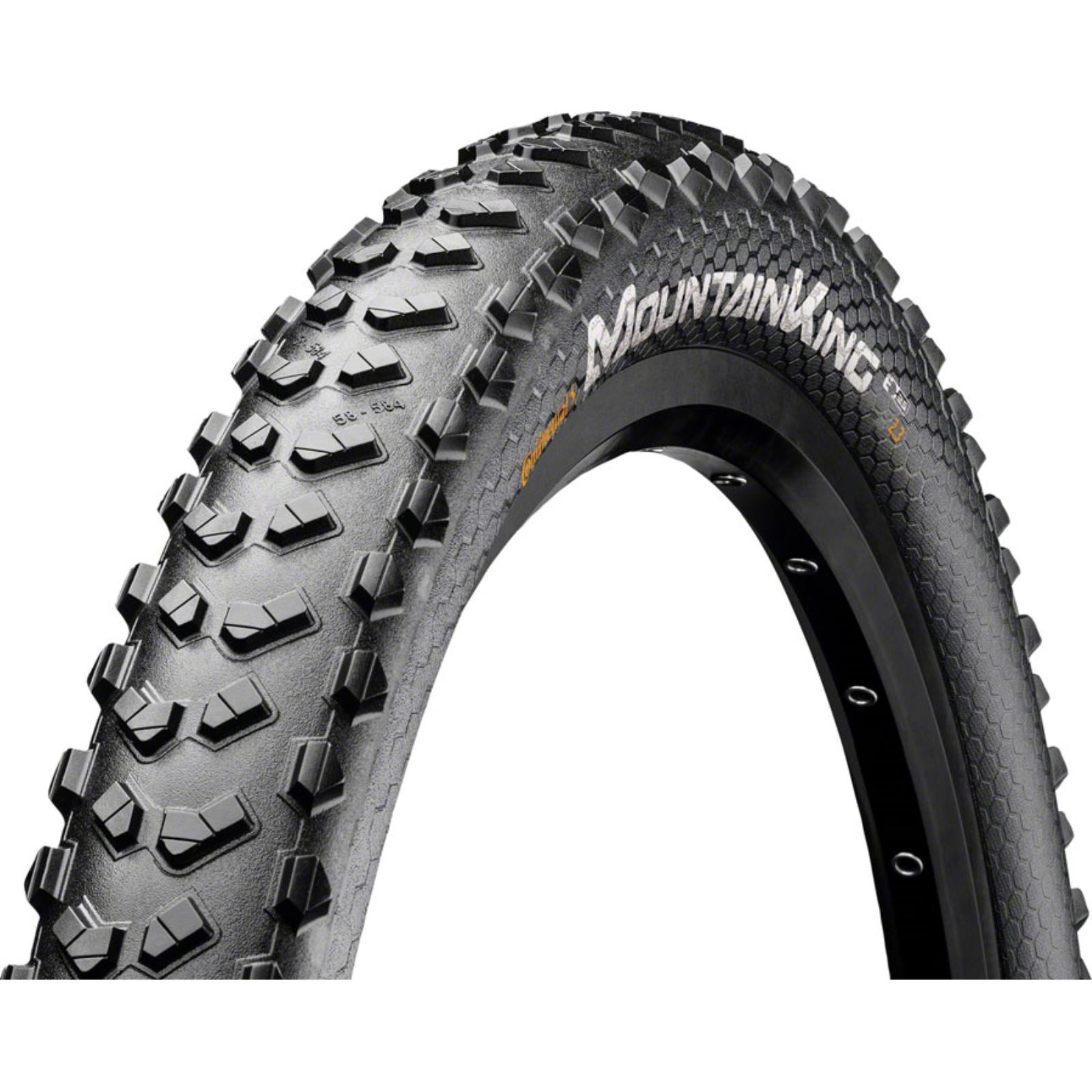 Continental Tire - Bicycle Mountain King Tire - 29 x 2.30 - Clincher - Wire - Black - E25 [MPN: 01504270000]_1410253